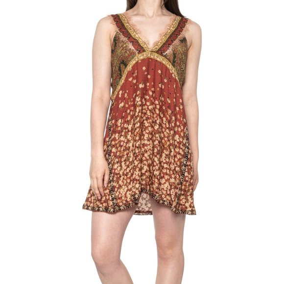 FREE PEOPLE East Willow Trapeze Slip Dress NEW WITH TAGS - Picture 3 of 6